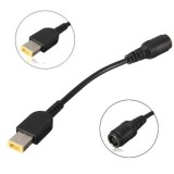 Cablu convertor mufa wide square gen USB din mufa groasa 7.4x5.0 cu pin de la HP / DELL (pentru Lenovo ThinkPad X1 Carbon 0B47046 )